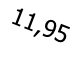 11,95
